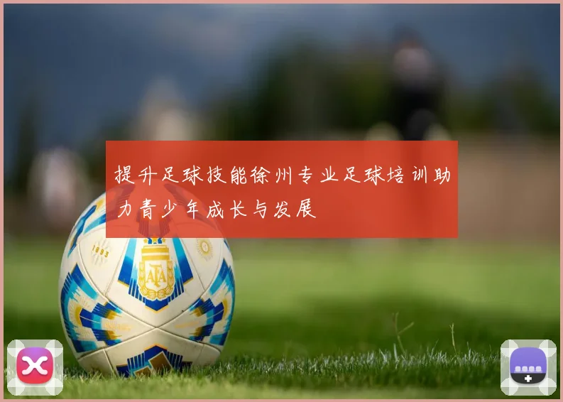提升足球技能徐州专业足球培训助力青少年成长与发展